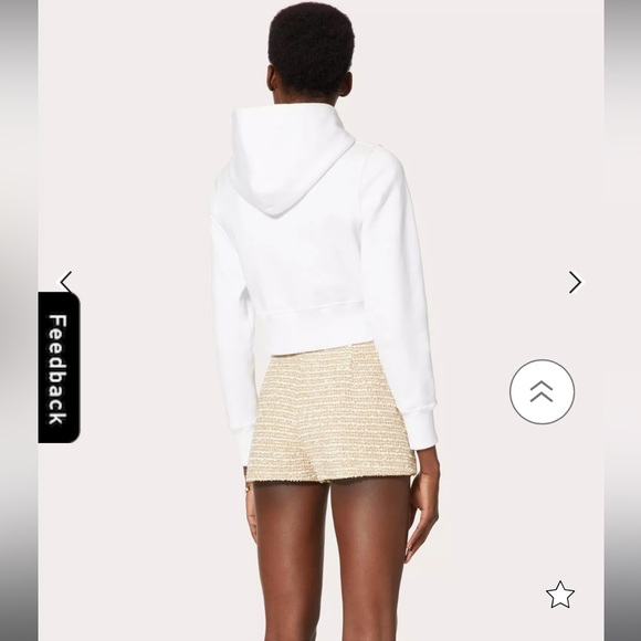 NWT โข AUTHENTIC WOMENS VALENTINO GARAVANI HOODIE โจ๐ชฉ SZ MEDIUM FITS SMALL - Picture 3 of 11